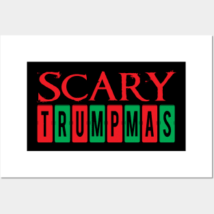 Scary Trumpmas | Original Design Posters and Art